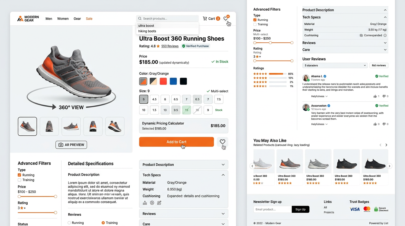 E-commerce Product Page