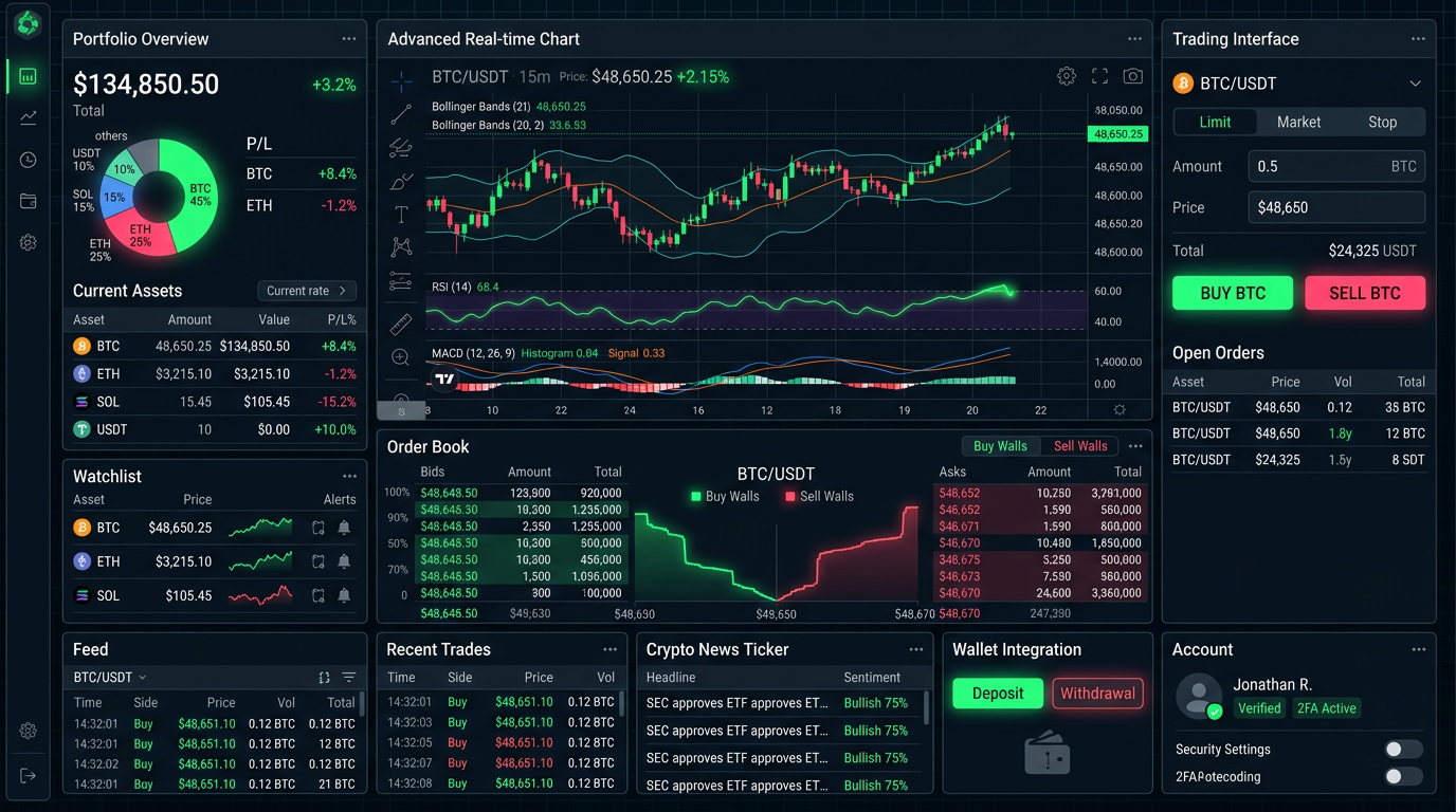 Crypto Trading Terminal