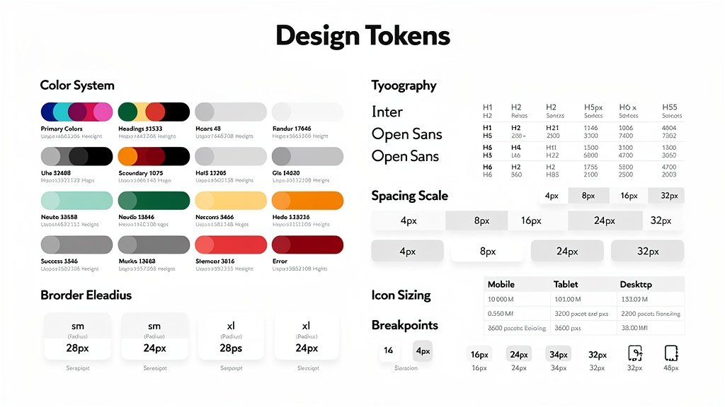 Design Tokens Styleguide