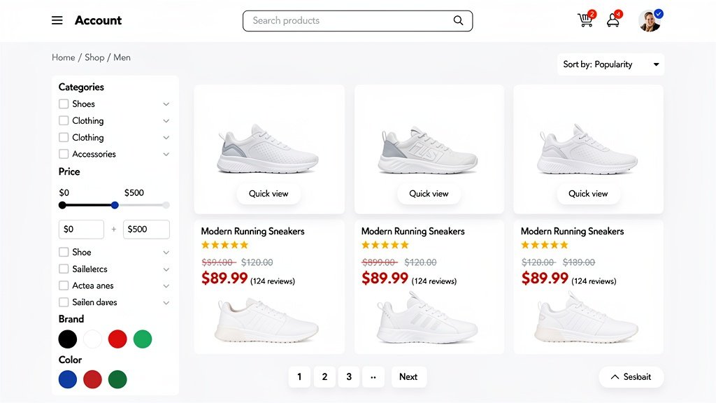 Product Catalog Grid
